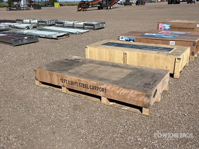 2025 Agriquip CP1220 20 ft x 12 ft Carport (Unused)