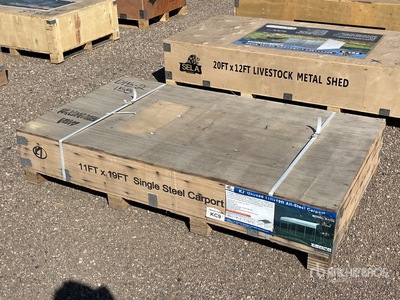 2025 KJ K1119 11 ft x 19 ft Carport (Unused)