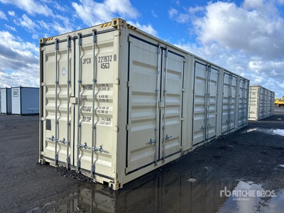 2025 40 ft High Cube Multi-Door Contenedor de almacenamiento