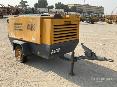 Atlas Copco XAS186 Mobile Compresor de aire (Inoperable)