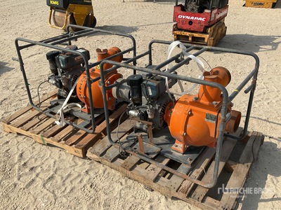Quantity of (2) 2015 Robin QP-602D Skid-Mounted Water Pump