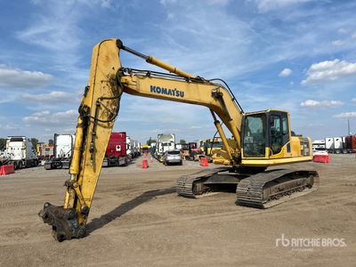 2006 Komatsu PC220LC-8 Tracked Excavator
