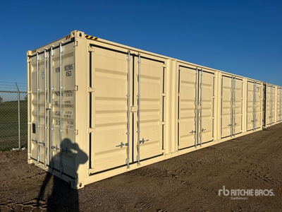 2025 40 ft High Cube Multi-Door Storage Container