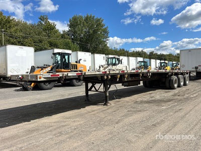 2003 Manac 48 ft Tri/A Flatbed Trailer