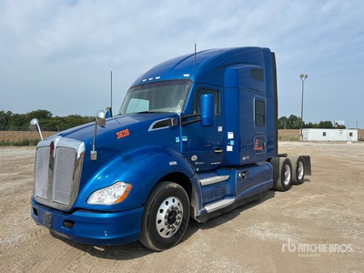 2017 Kenworth T680 6x4 3- Achs Sattelzugmaschine mit Schlafkabine