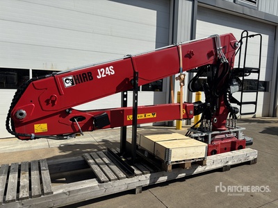 2022 Hiab J24S 85 14900 lb Truck Mounted Pick-and-Carry Crane