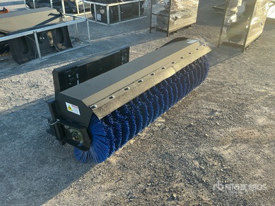 2025 ARTEER ASSB-72W 72 in Skid Steer Broom (Unused)