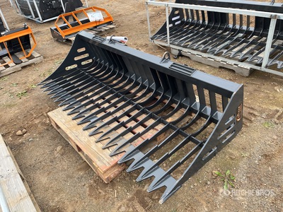 2025 ARTEER SSB-84W 84 in Skeleton Skid Steer Bucket (Unused)