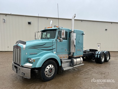 1991 Kenworth T800 6x4 T/A Sleeper Truck Tractor