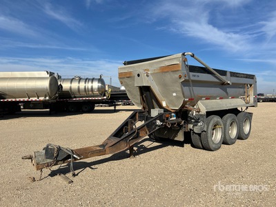 2015 Cross Country 17 ft Tri/A Pup Dump Trailer