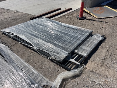 2025 SUNTOP S0720-1 20 ft x 7 ft Wrought Iron Bi-Parting Brama wjazdowa (Unused)