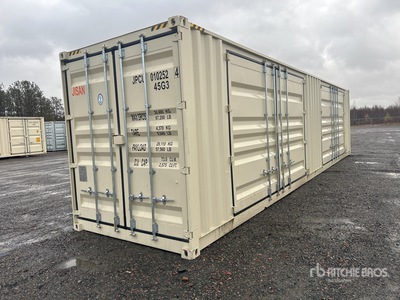 2024 40 ft High Cube Multi-Door Contenedor de almacenamiento