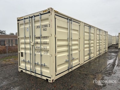 2025 40 ft High Cube Multi-Door Contenedor de almacenamiento