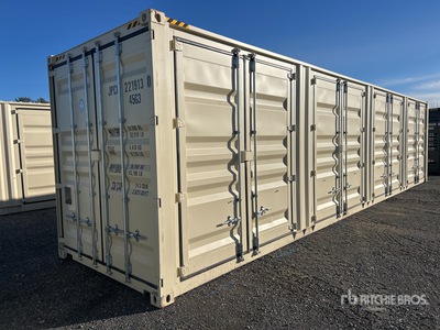 2025 40 ft High Cube Multi-Door Contenedor de almacenamiento