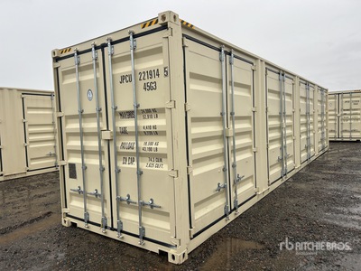 2025 40 ft High Cube Multi-Door Contenedor de almacenamiento