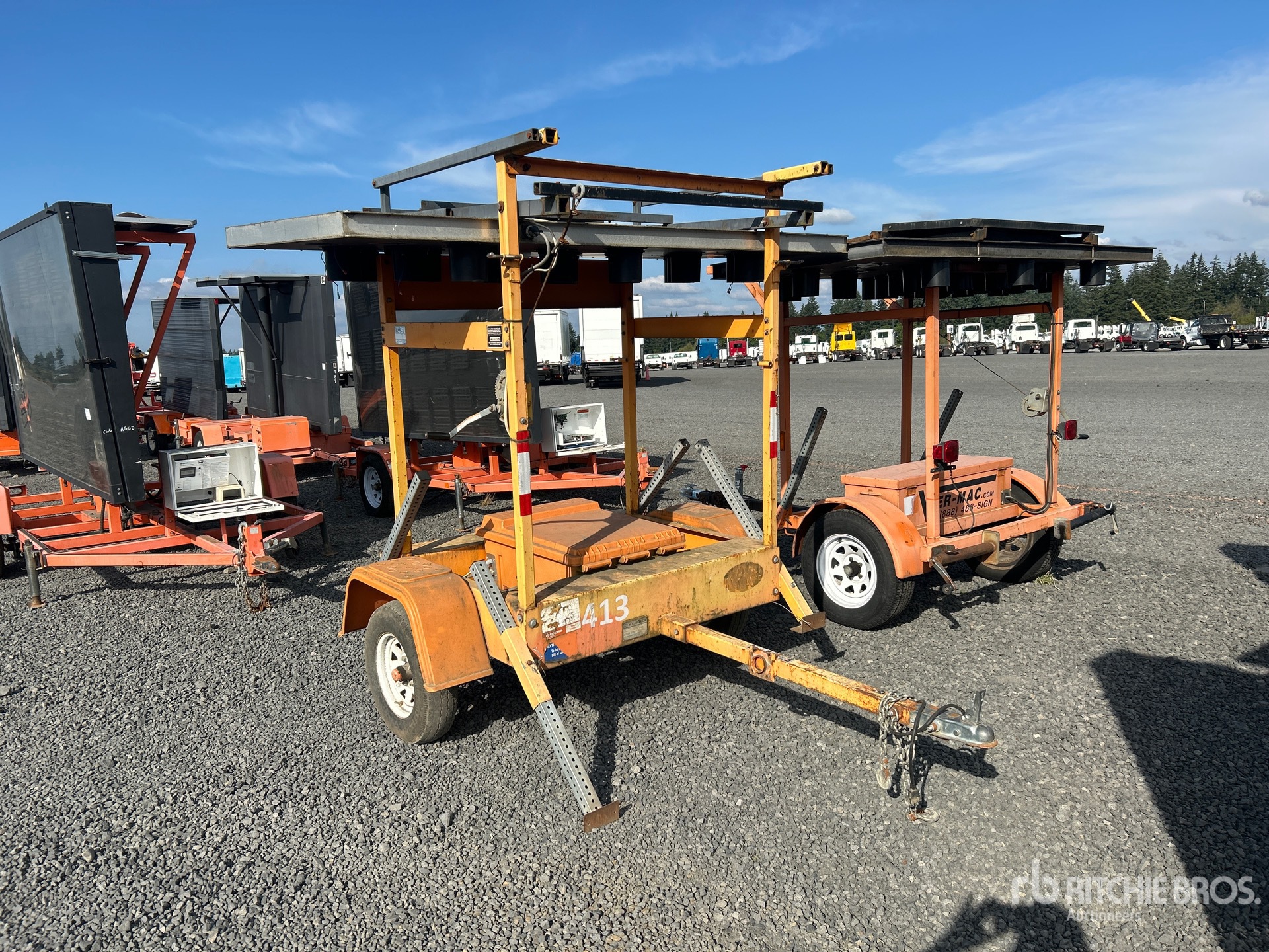 2008 Solar Tech Silent Sentinel Solar Pfeiltafel