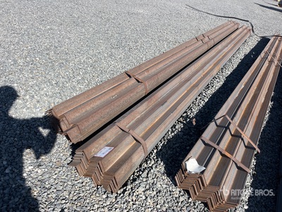 Quantity of (2) 3 x 3 x 1/4 Angle Iron (Unused)