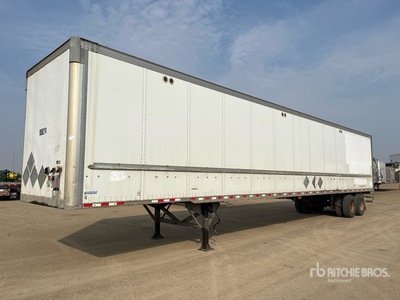2014 Vanguard 53 ft x 102 in T/A Van Trailer