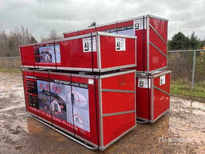 2025 HIlls Industrial 805026 50 ft x 80 ft x 26 ft Bâtiment d'entreposage (Unused)