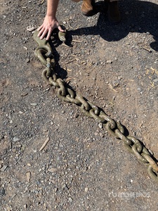 Lot of (48) Chain Assembly Sling with Hoist Hook