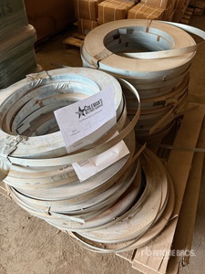 Lot of (22) Rolls 1 1/4'' Coated Steel Strapping