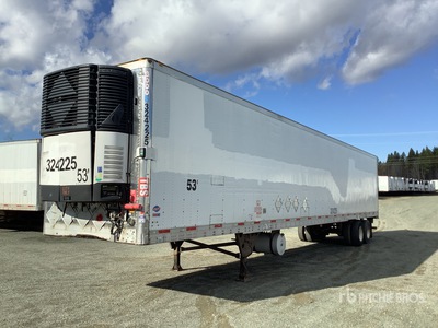 2008 Utility 3000R 53 ft x 102 in T/A Refrigerated Trailer
