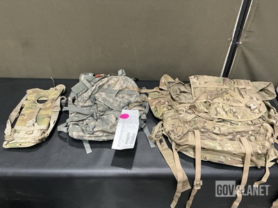(39) Assault Packs, (33) Hydration System Carriers & Assorted Items