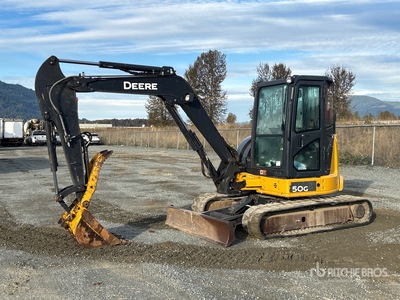2020 John Deere 50G Mini Excavator