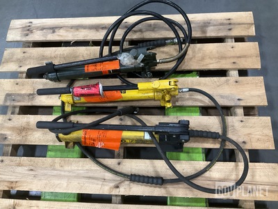 (3) Hydraulic Hand Pumps