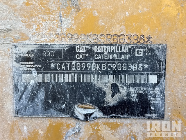 CARGADOR FRONTAL 2005 CATERPILLAR 990SERIESII