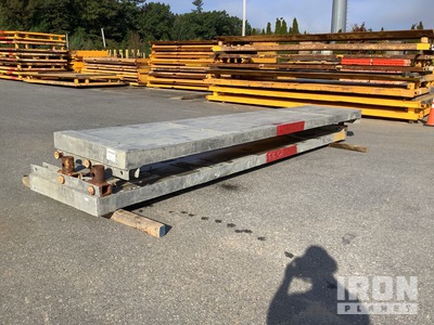 Qty of 1 4 ft x 20 ft Aluminum  Flat Bottom Box