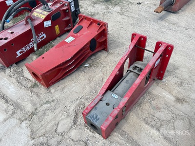 Quantity of (2) Connect Work Tools CH65 Hydraulic Breaker (Unused)