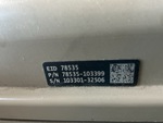 Serial Number / VIN