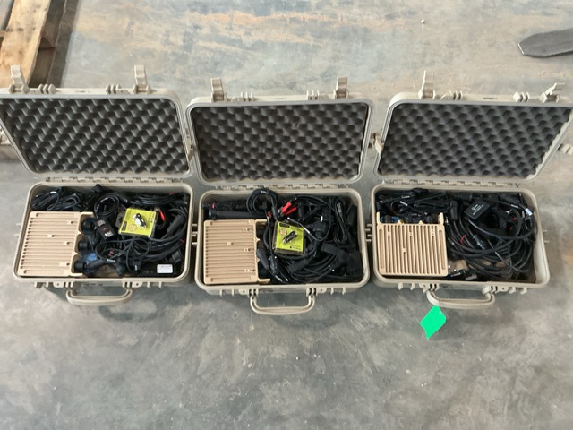 (3) Iris Technology Spaces II Solar Portable Communications Energy Systems