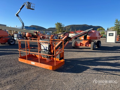 2014 JLG 460SJ 4WD Dual Fuel رافعة تليسكوبية بذراع تطويل