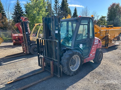 2010 Manitou MH25 5500 lb 4x4 Rough Terrain Forklift