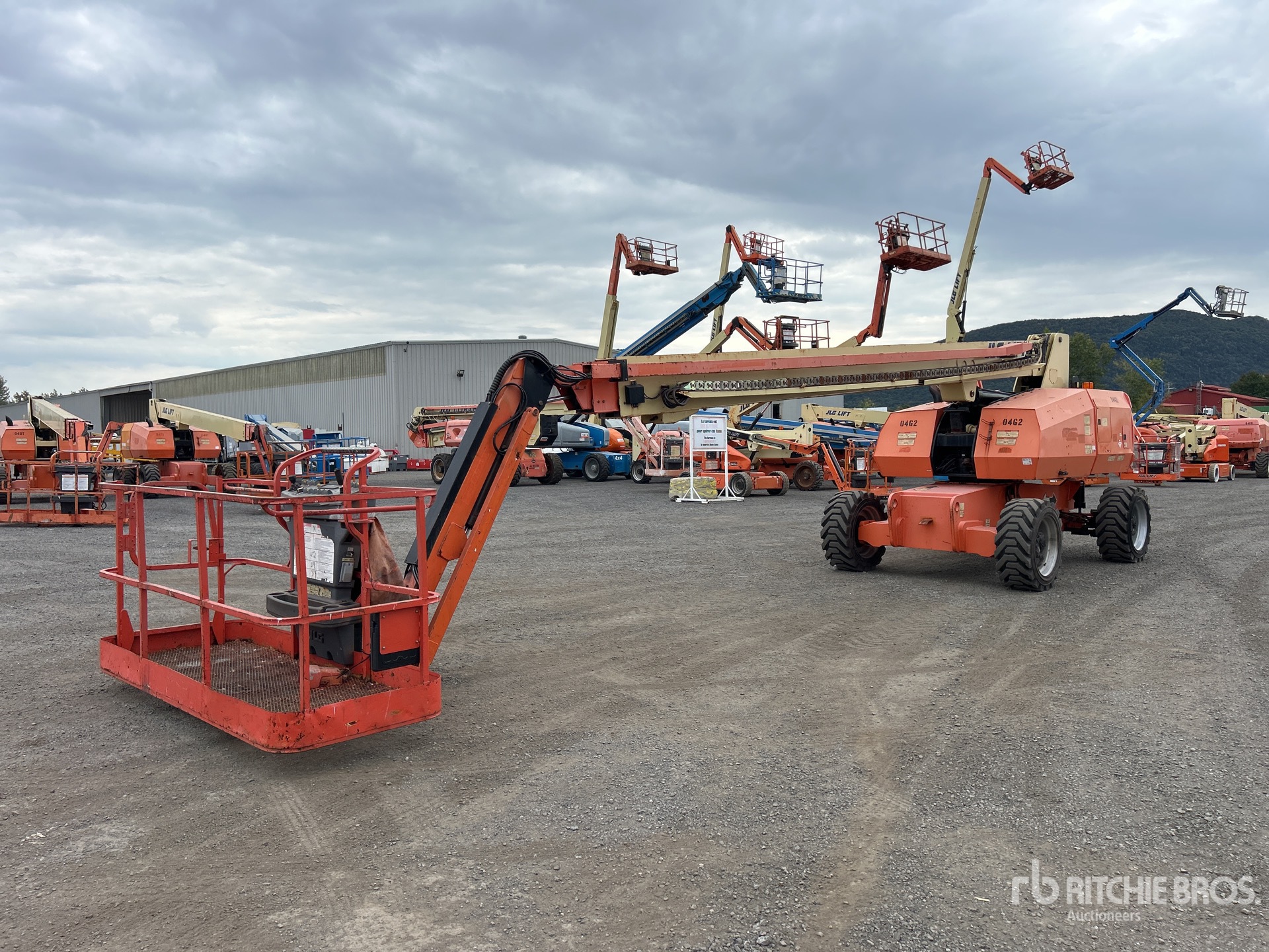 2012 JLG 860SJ 4WD Dual Fuel Telescopic Boom Lift