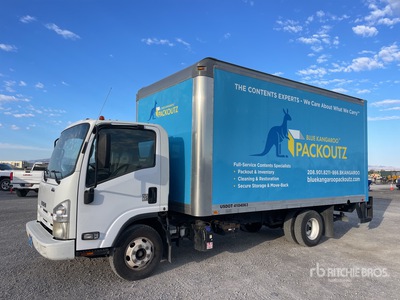 2015 Isuzu NPR 4x2 Van Truck