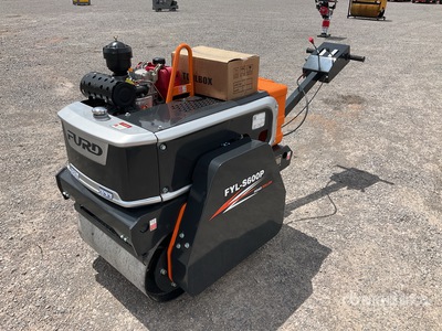 2025 Furd FYL-S600P Rodillo Doble de Jalon (Sin Usar) / Walk Behind Roller (Unused)