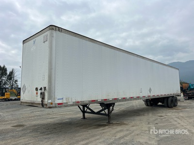 2013 Vanguard 53 ft x 102 in T/A Semi-remorque fourgon