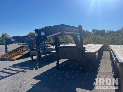 2022 Ameritrail Ranch King T/A Gooseneck 35 ft T/A Gooseneck Remolque caja abierta