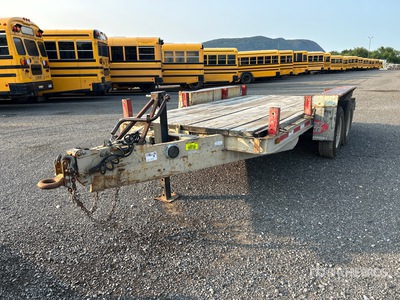 Custom Built 14 ft T/A Equipment Trailer