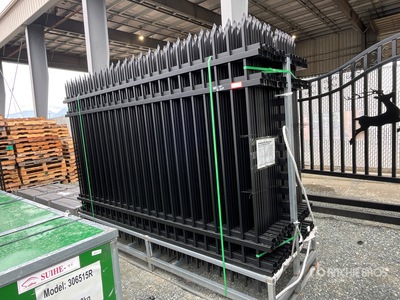 Quantity of (30) Suihe 10 ft x 7 ft Powder Coated سياج الموقع (Unused)