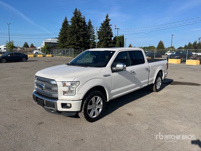 2015 Ford F-150 Platinum 4x4 Crew Cab Pickup