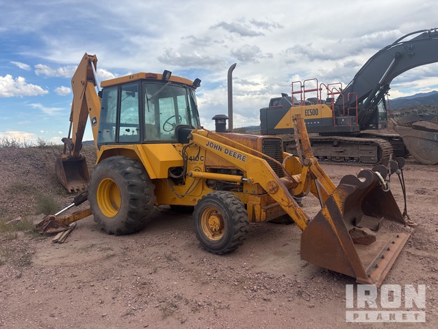 RETROEXCAVADORA 1991 JOHN DEERE 410C