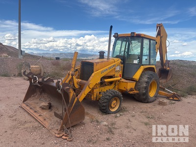 1991 John Deere 410C Backhoe Loader