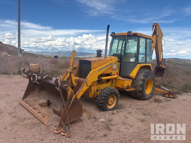 RETROEXCAVADORA 1991 JOHN DEERE 410C