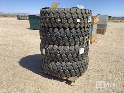 (4) Michelin 16.00R20 Tires
