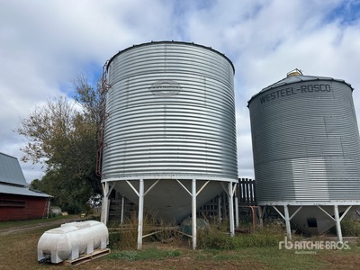 Sakundiak +/- 4200 bu 4 Ring Hopper Cassone per grano