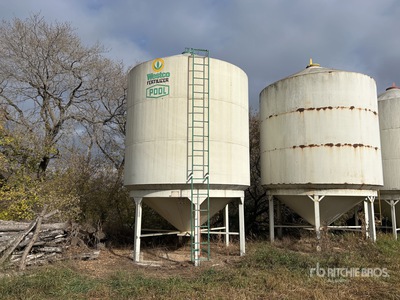 Westco +/- 70 ton Smooth Wall Hopper Cassone per grano